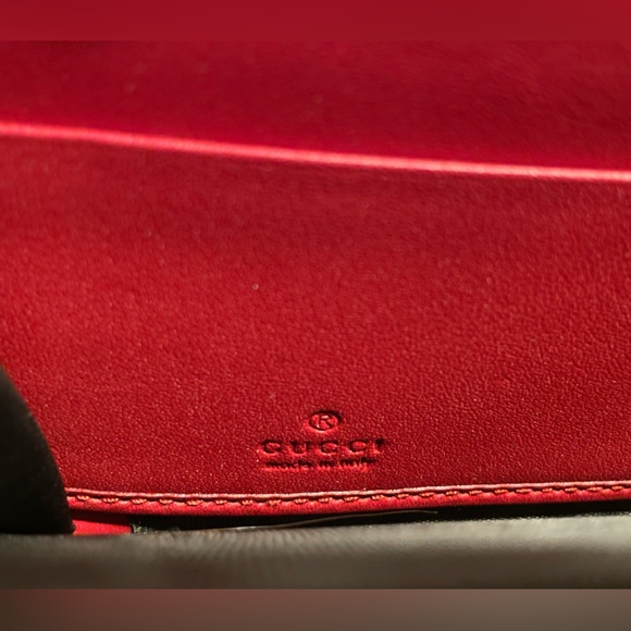 Gucci Supreme Monogram Rainbow Love Zip Around Wallet - Picture 4 of 12